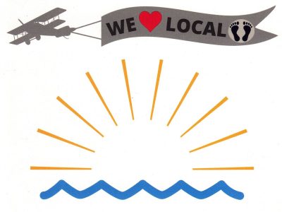 we love local graphic