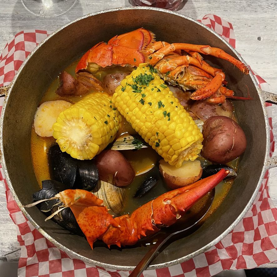 Fresh seafood